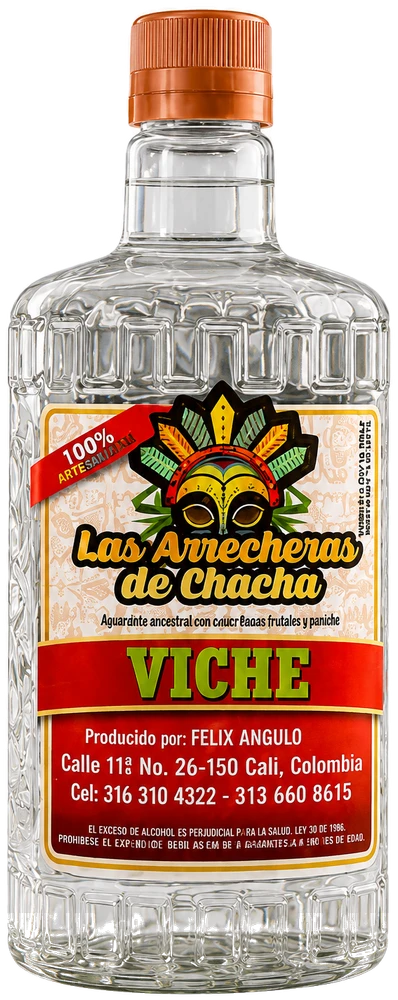 Botella de Viche Las Arrecheras de Chacha