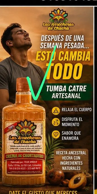 Crema de Chontaduro Las Arrecheras de Chacha